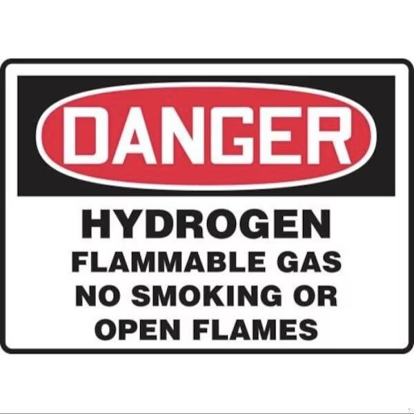 Accuform OSHA DANGER SAFETY SIGN HYDROGEN MCHL156XT MCHL156XT - main
